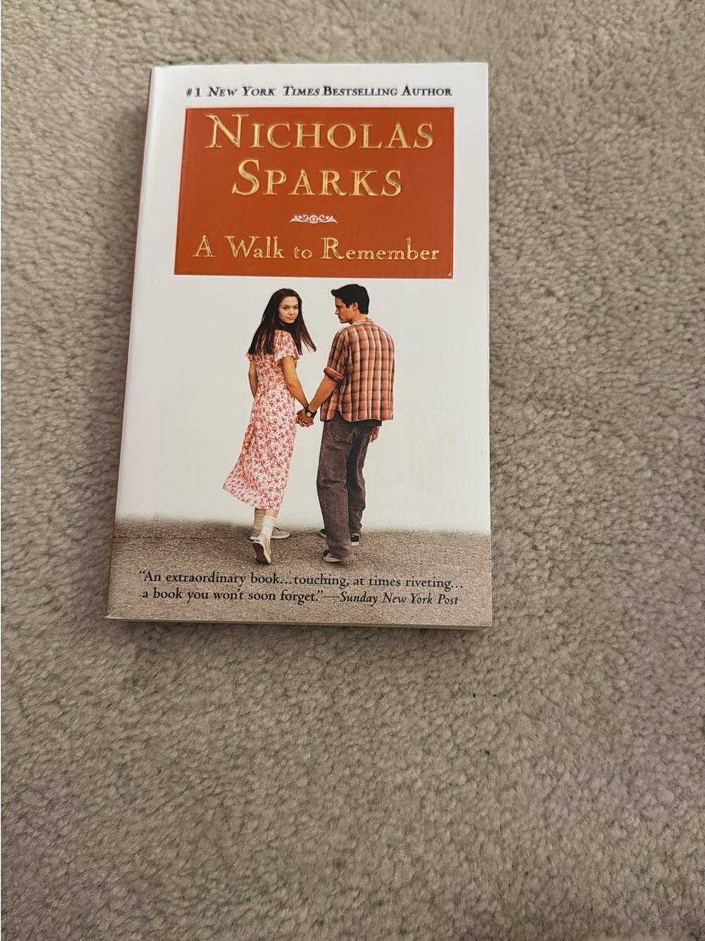 A Walk To Remember Book